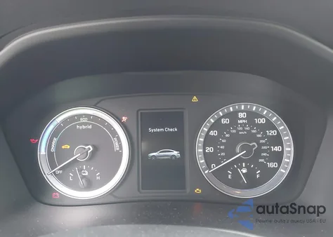 2019 Hyundai Sonata Hybrid Se из США, поврежденный, VIN KMHE24L30KA090451